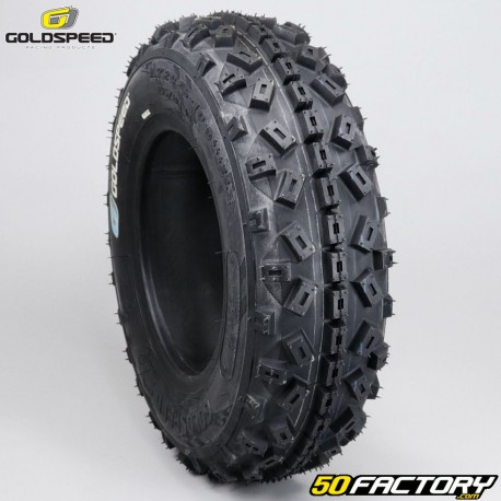 Front tire 20x6-10 22J Goldspeed SX blue (medium) quad