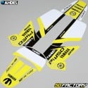 Kit decorativo Yamaha PW 50 Ahdes amarelo