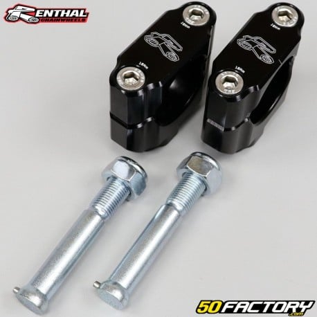 Pinças de guiador Ã˜36mm Honda CRF R, Yamaha YZF Renthal preto