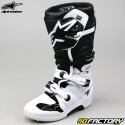 Bottes Alpinestars Tech 7 blanches et noires