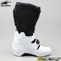 Botas brancas e pretas Alpinestars Tech XNUMX