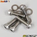 Cilindro de pistón de aluminio Ã˜53.95mm Rotax 123 Aprilia RS, AF1, rosa roja 125 ... Italkit 125