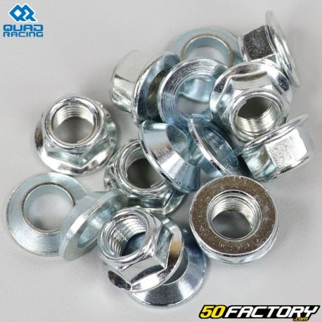 Flat Wheel Nuts with Quad Taper BushingsRacing for quad (batch of 8)