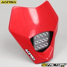 Careta tapa frontal Gas Gas CE 250, 300 (2021 - 2023) Acerbis VSL con LED rojos