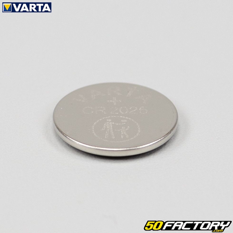 Pile bouton lithium Varta CR2025