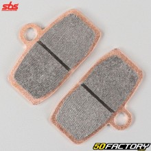 Pastilhas de freio de metal sinterizado Husqvarna TC 85, KTM SX 85, Freeride 250, 350 ... SBS Racing