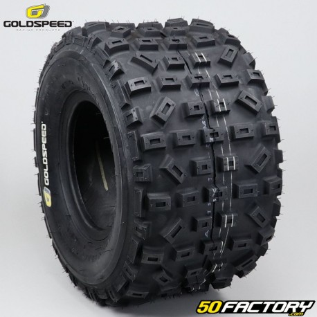 Neumático trasero 18x10-8 34J Goldspeed SX quad amarillo (medio, duro)