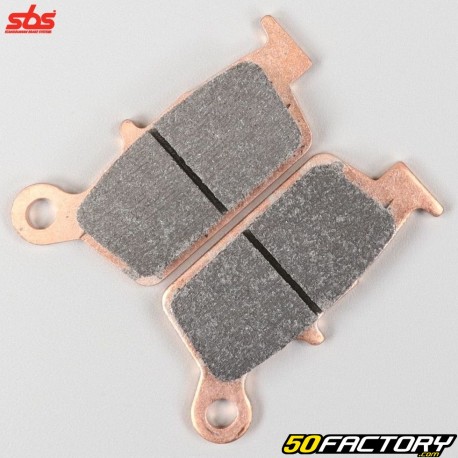 Pastilhas de freio de metal sinterizado Yamaha WR 125, Gas Gas CE 250... SBS Racing