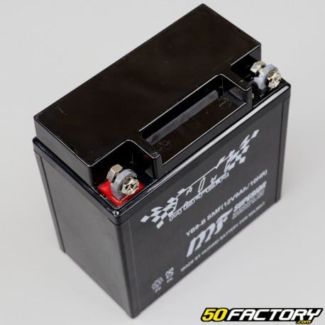 Batterie YB9-B SLA 12V 9Ah Säure ohne Wartung Piaggio Liberty,  Aprilia SR, Honda CM 125 ...