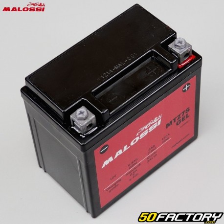Bateria Malossi MTZ7S 12V 6Ah Honda gel CBR,  Shadow,  Yamaha TW, Aprilia Atlantic