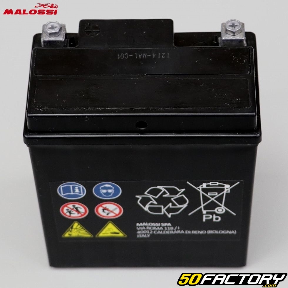 Batterie Malossi MTX7L-BS 12V 7Ah gel Hanway Furious, Honda, Piaggio