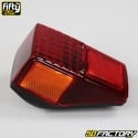 Red tail light (type Wish 4000) Peugeot 103 Vogue,  MVL, MBK 51 Club... (red reflector)