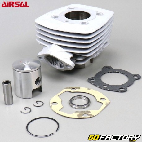 Cylindre piston alu 6 transferts Peugeot 103 air Airsal
