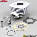 Cylindre piston alu 6 transferts Peugeot 103 air Airsal