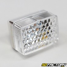 Luce posteriore bianca (tipo Luxor 75) Peugeot 103, MBK 51 cromato