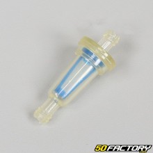 Gasoline filter Ø6 mm universal blue