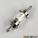 V7 universal chrome fuel filter Ã˜2mm