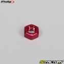 Puig red anodized nuts Ã8x1.25mm (set of 6)