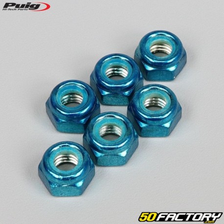 Controdadi anodizzati blu Puig (set di 8)