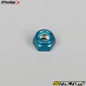 Puig blue anodized lock nuts (set of 8)
