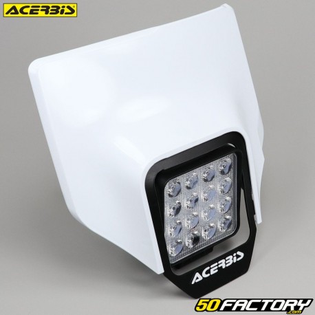 Plaque phare type Husqvarna FE, TE (depuis 2020) Acerbis VSL à leds blanche