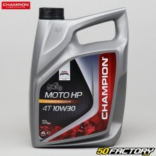 Aceite de motor 4 10W30 Champion Moto HP semisintético 4L