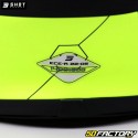 Casco cross Shot Furious Versus grigio e giallo neon