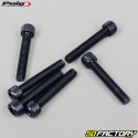 Tornillos cabeza BTR Puig negros de 6x35 mm (juego de 6)