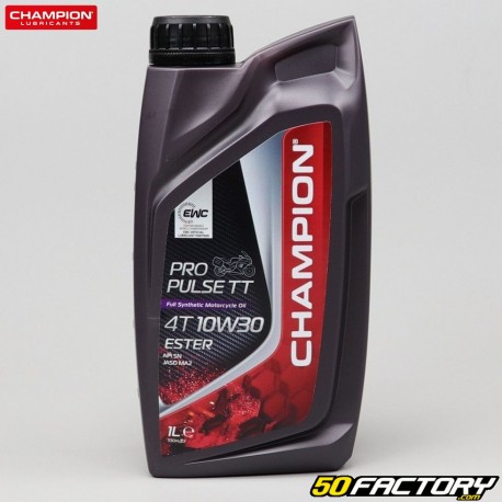 Aceite de motor 4T 10W30 Champion Propulse TT 100% Síntesis de éster 1L