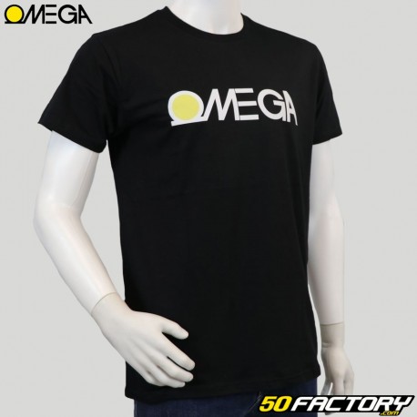 T-shirt nera Omega