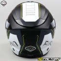 Capacete modular Vito Furio fosco preto e amarelo