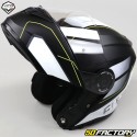 Casco modulare Vito Furio nero opaco e giallo