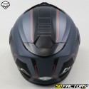 Vito Furio modular helmet matt black and red