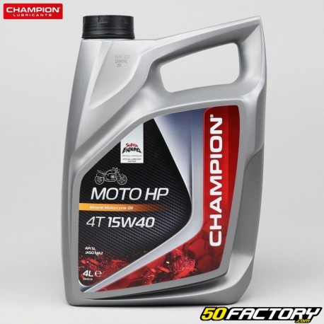 Engine Oil 4 15W40 Champion Moto HP 4L