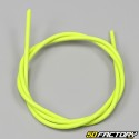 Gas cable sheath, starter, compressor and brake fluo yellow 5mm (by the meter)