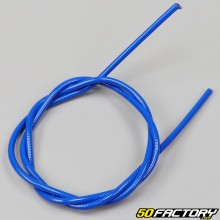 Cubierta del cable de acelerador, arrancador, descompresión y freno azul 5 mm (por metro)