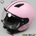 Vito Moda jet helmet matt pink