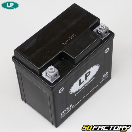 Batterie Landport YTX5L-BS SLA 12V 4Ah acide sans entretien Derbi DRD Pro, Malaguti, Booster, Trekker, Agility...