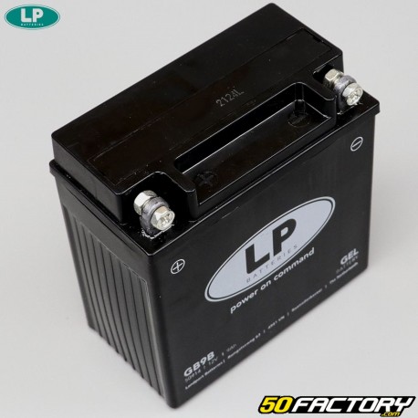 GB9B batteria Landport 12V 9 Ah gel Piaggio Liberty,  Aprilia SR, Honda CM 125 ...