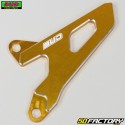 Sprocket pinion cover Yamaha YZ, YZF, Suzuki RM-Z 250, 450 ... Bud Racing gold anodized