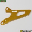 Sprocket pinion cover Yamaha YZ, YZF, Suzuki RM-Z 250, 450 ... Bud Racing gold anodized