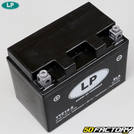 Batterie Landport YTZ14-S SLA 12V 11.2Ah acide sans entretien KTM RC8, Duke...