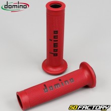 Handle grips Domino A010 red and black
