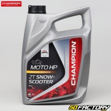 Engine oil 2T  Champion Moto HP Semi-synthetic snowscooter 4L