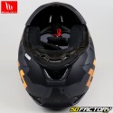 Casco modulare MT Helmets Streetfighter Skull grigio opaco