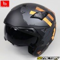 Capacete modular MT Helmets Streetfighter Skull cinza fosco