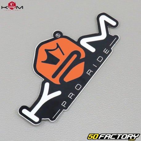 Sticker KRM Pro Ride orange