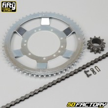 11x56x106 chain kit Ø94 mm MBK 51, Motobécane AV88... (spoke rim) Fifty