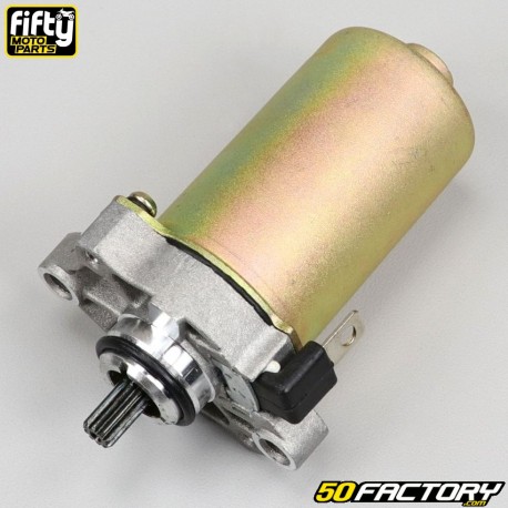 Motorino avviamento
 Derbi GPR,  Piaggio Zip,  Typhoon... (10 denti, albero Ø7.3 mm, lunghezza 11 mm) Fifty
