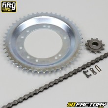 Kit de cadeia Fifty  XNUMXxXNUMXxXNUMX ØXNUMX mm Peugeot  XNUMX SPX, RCX ... Fifty